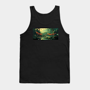 Pond of the Dragonfly Tank Top